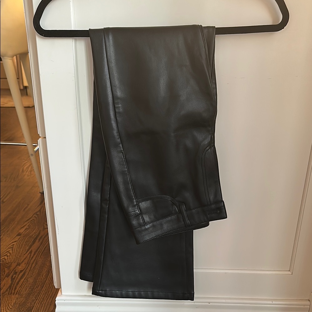 Black Leather Pants